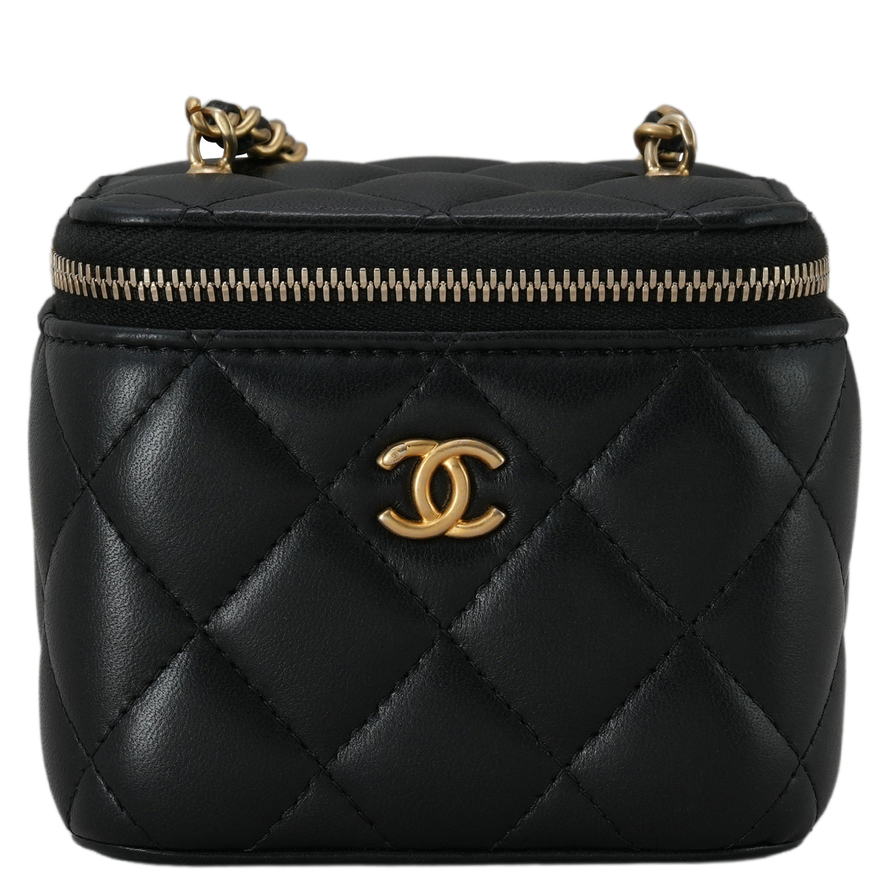 CHANEL(USED)샤넬 AP1447 골든볼 베니티 크로스백