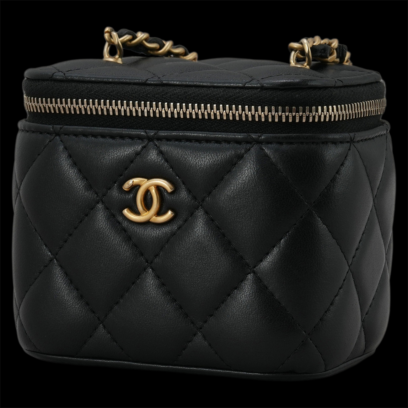 CHANEL(USED)샤넬 AP1447 골든볼 베니티 크로스백