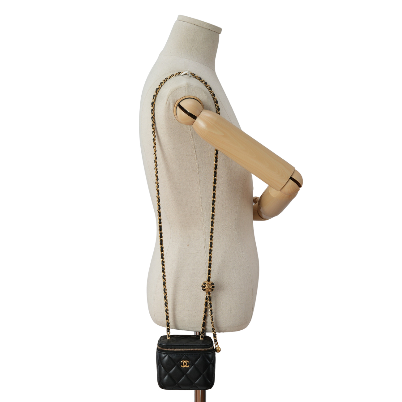 CHANEL(USED)샤넬 AP1447 골든볼 베니티 크로스백