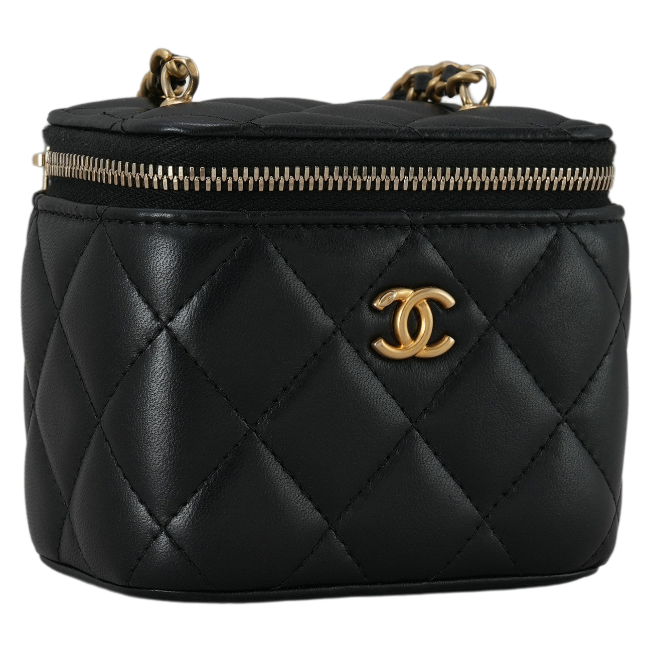 CHANEL(USED)샤넬 AP1447 골든볼 베니티 크로스백