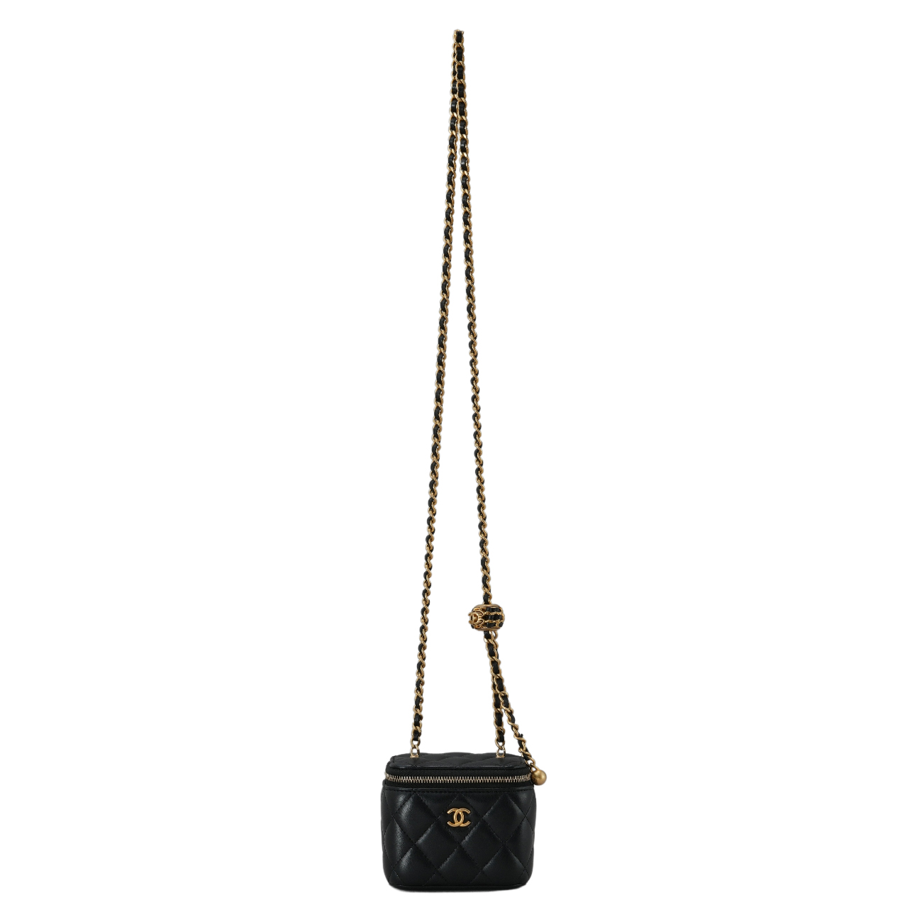 CHANEL(USED)샤넬 AP1447 골든볼 베니티 크로스백
