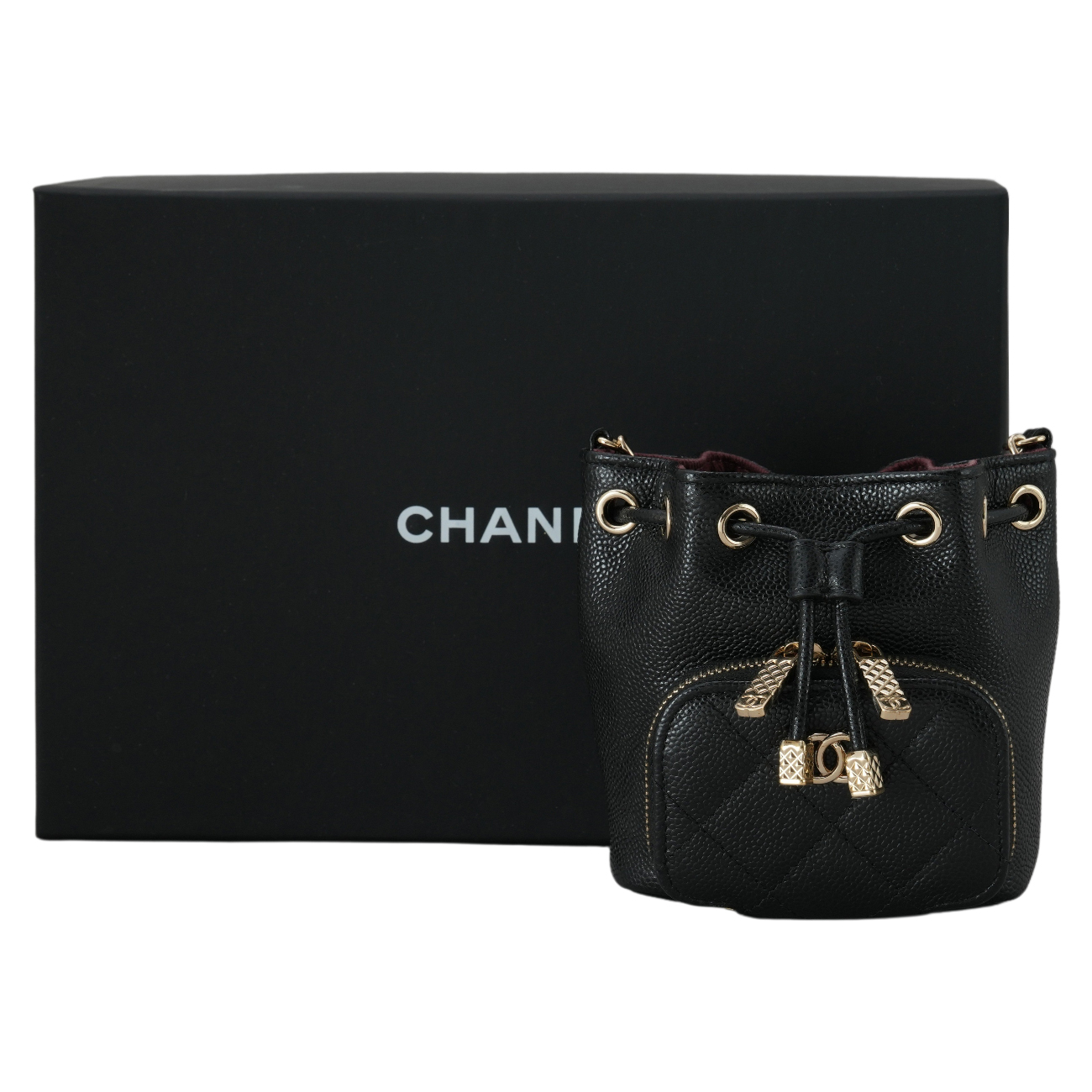 CHANEL(USED)샤넬 AP2913 캐비어 비지니스 어피니티 미니백