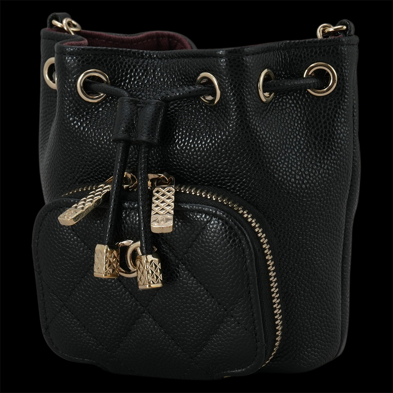 CHANEL(USED)샤넬 AP2913 캐비어 비지니스 어피니티 미니백