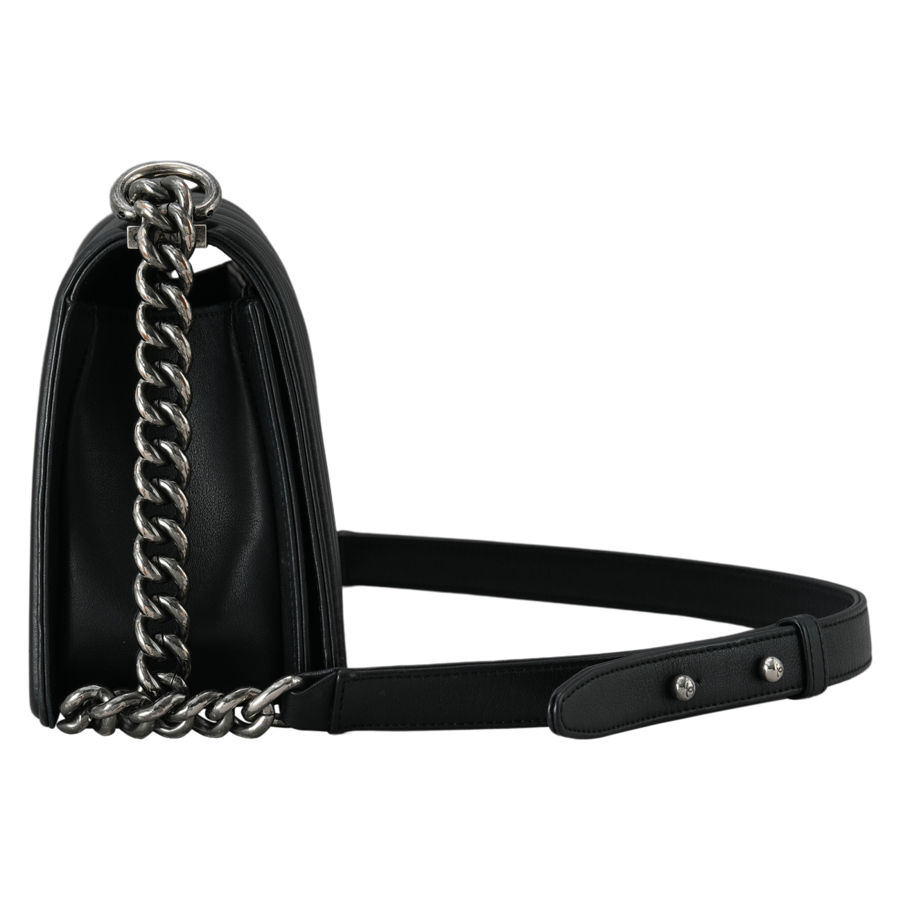 CHANEL(USED)샤넬 보이샤넬 쉐브론 미듐 플랩백
