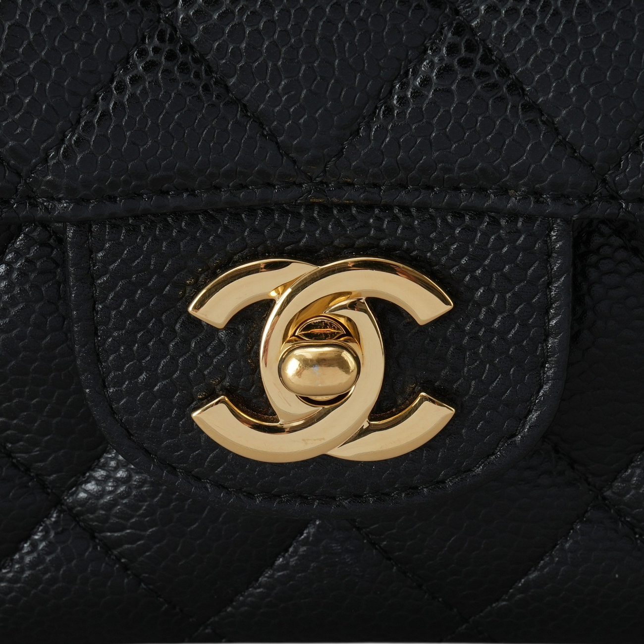 CHANEL(USED)샤넬 클래식 캐비어 미듐 플랩백