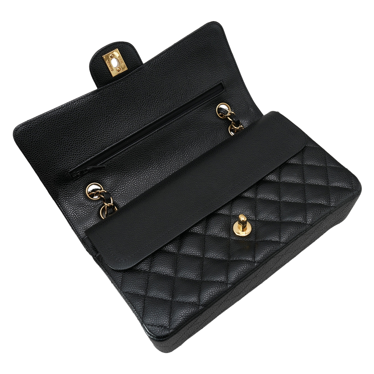 CHANEL(USED)샤넬 클래식 캐비어 미듐 플랩백
