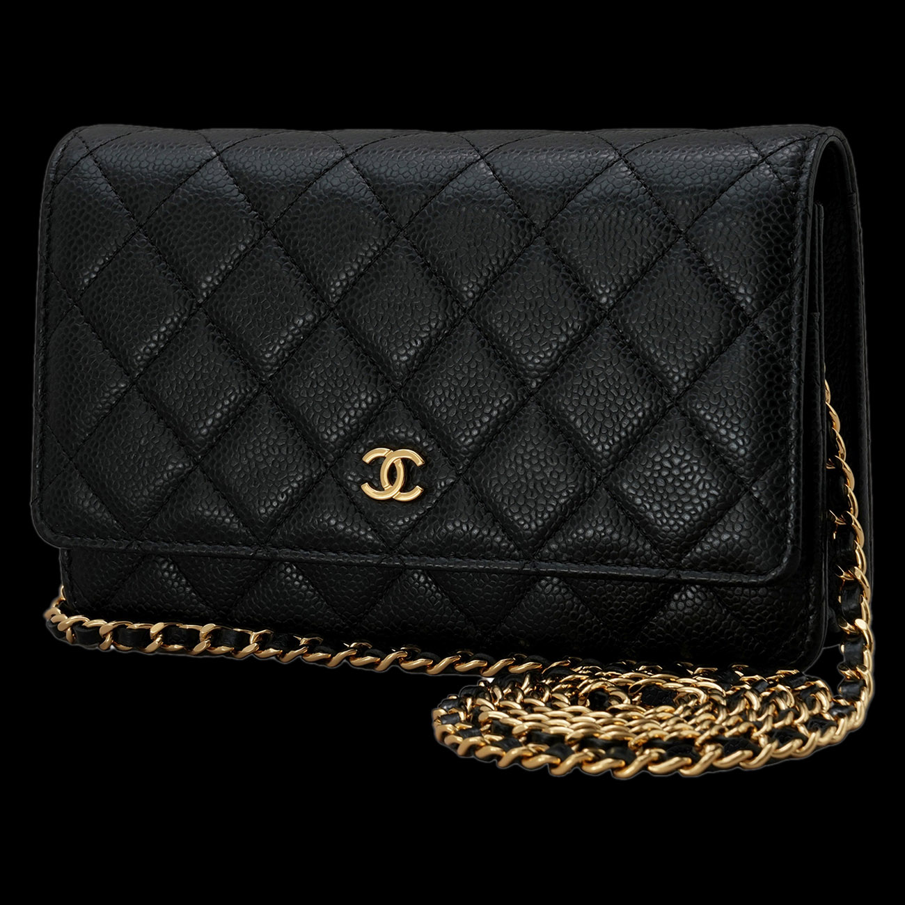 CHANEL(USED)샤넬 클래식 캐비어 WOC