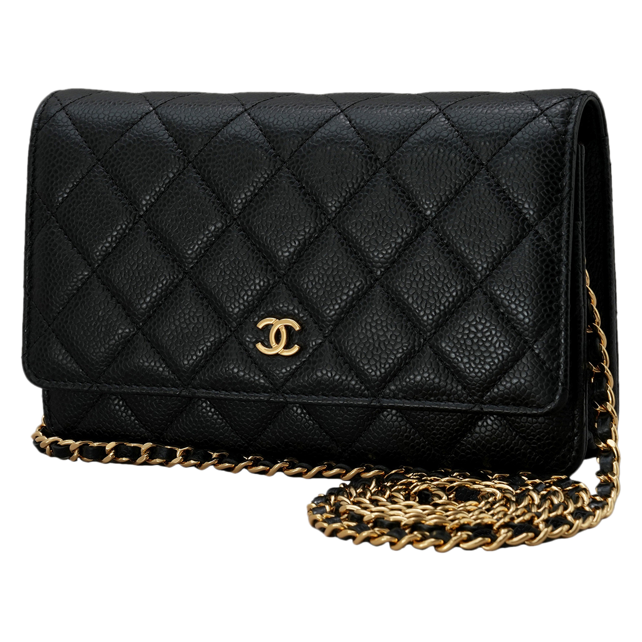 CHANEL(USED)샤넬 클래식 캐비어 WOC