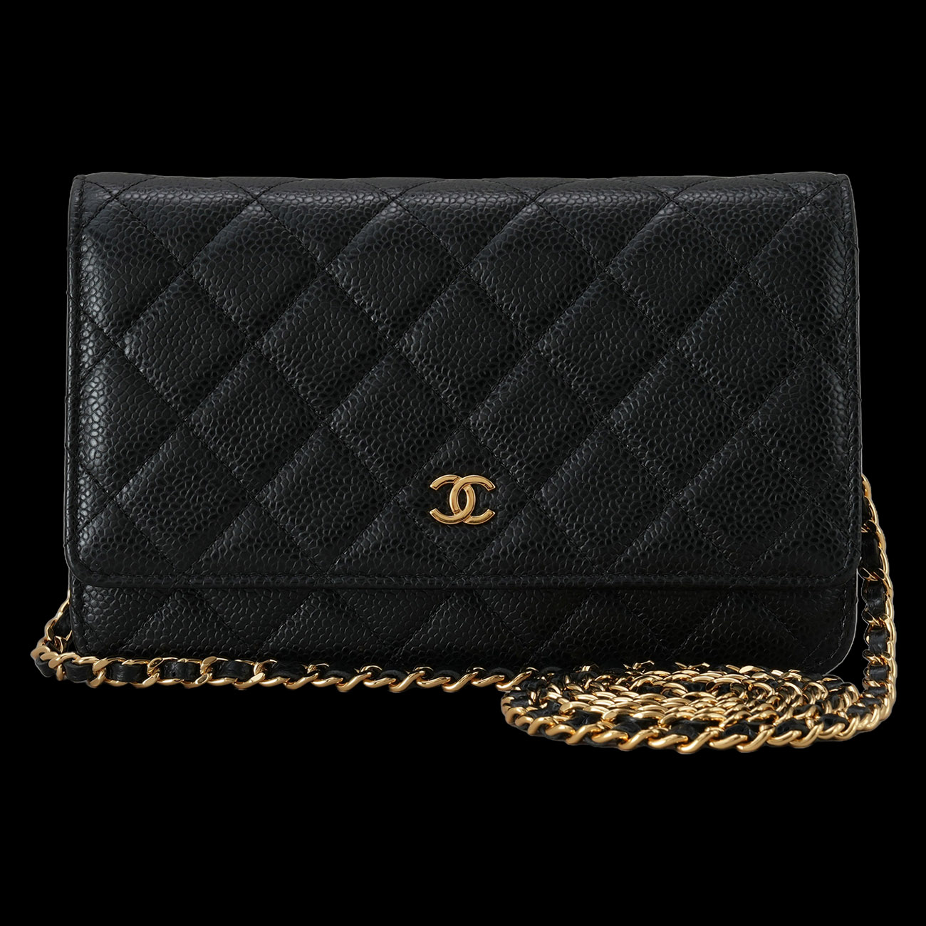 CHANEL(USED)샤넬 클래식 캐비어 WOC