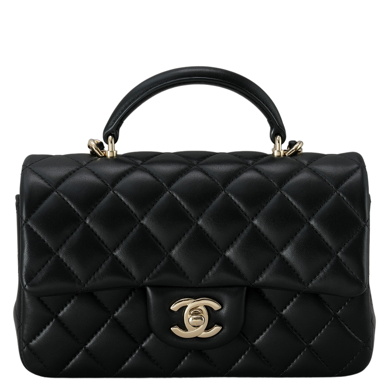 CHANEL(USED)샤넬 클래식 뉴미니 탑핸들