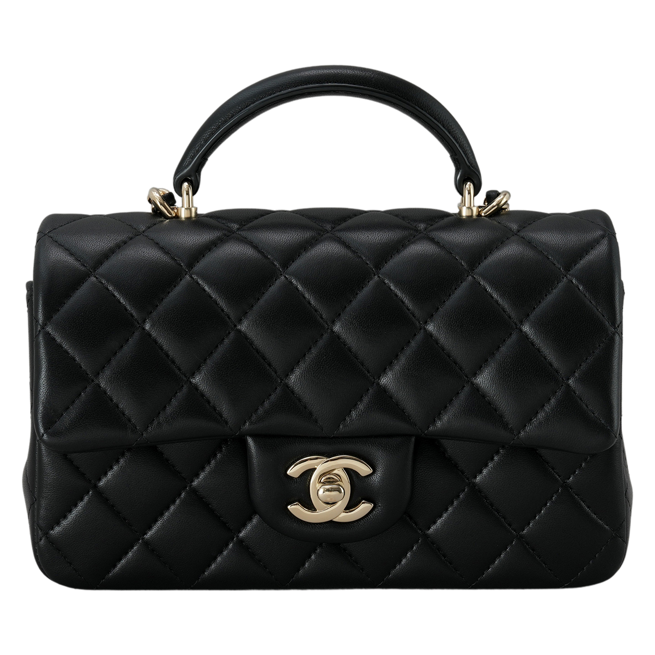 CHANEL(USED)샤넬 클래식 뉴미니 탑핸들