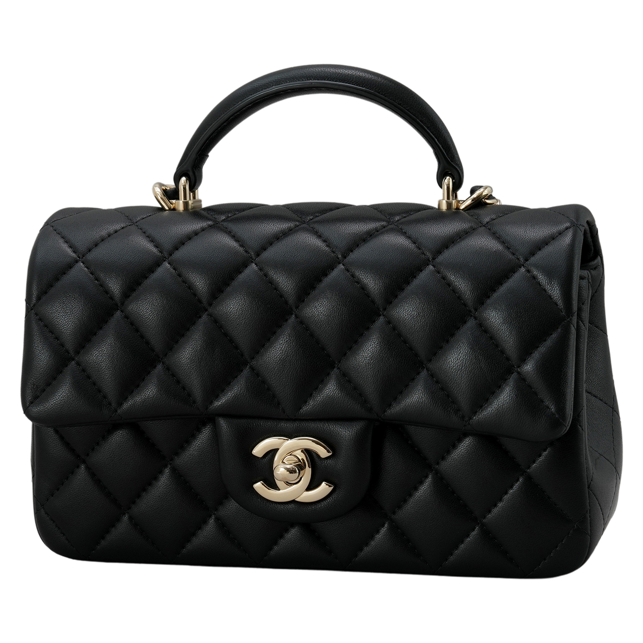 CHANEL(USED)샤넬 클래식 뉴미니 탑핸들