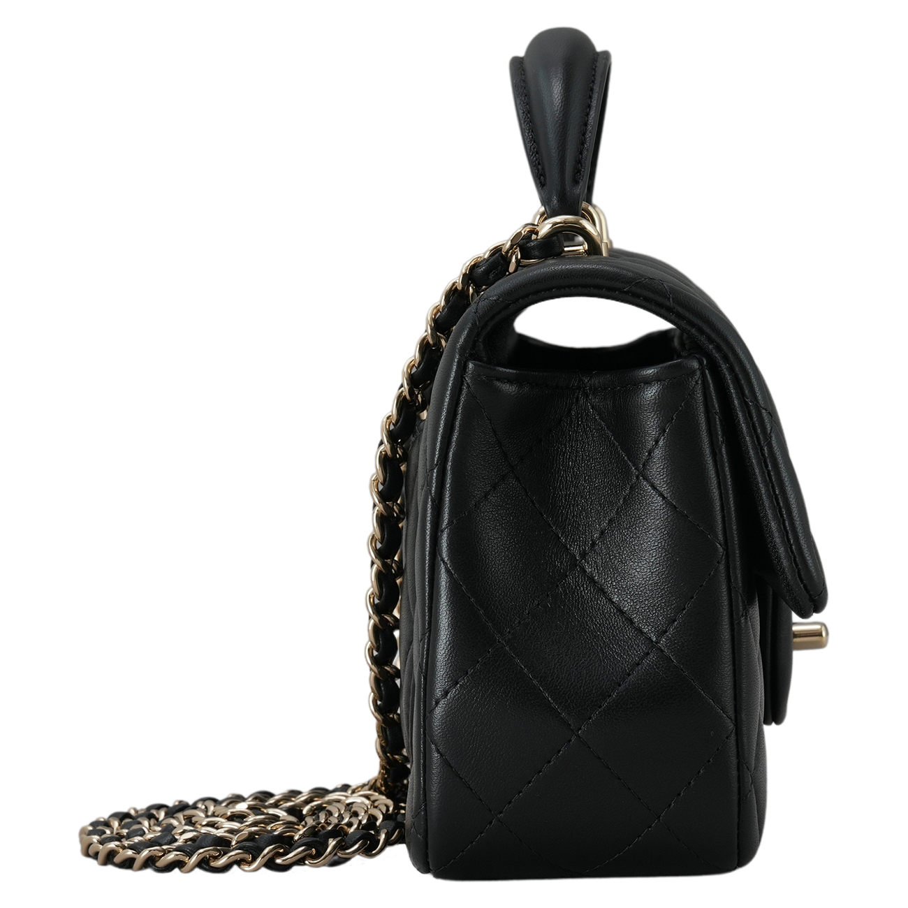 CHANEL(USED)샤넬 클래식 뉴미니 탑핸들