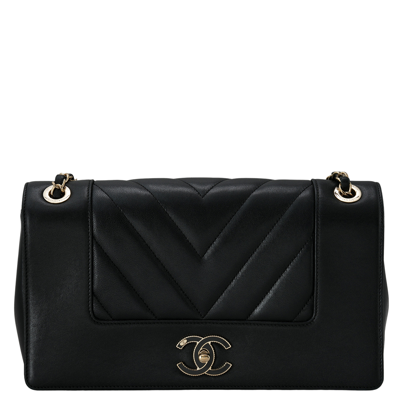 CHANEL(USED)샤넬 시즌 체인 플랩백