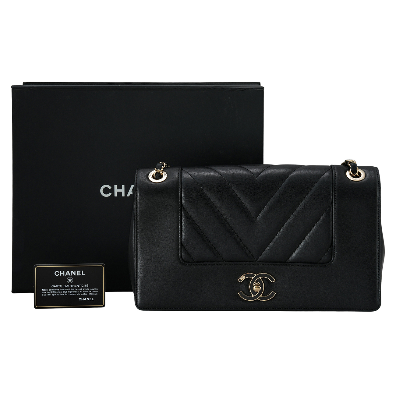 CHANEL(USED)샤넬 시즌 체인 플랩백