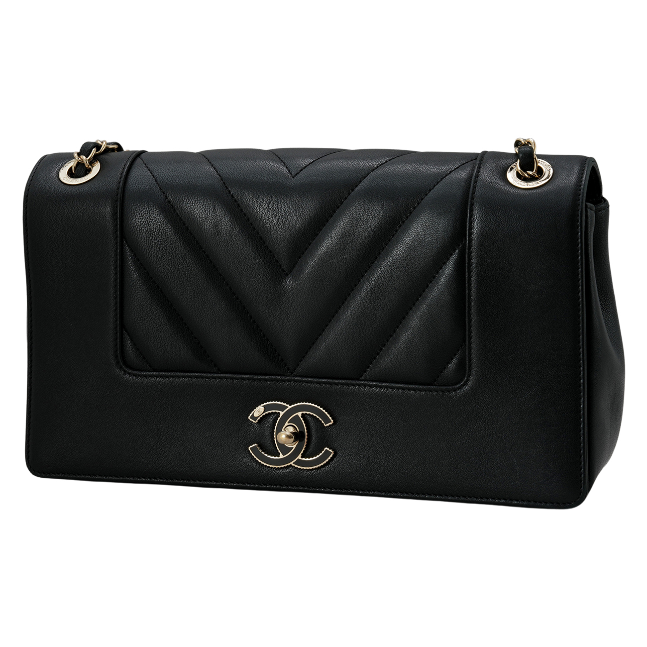 CHANEL(USED)샤넬 시즌 체인 플랩백