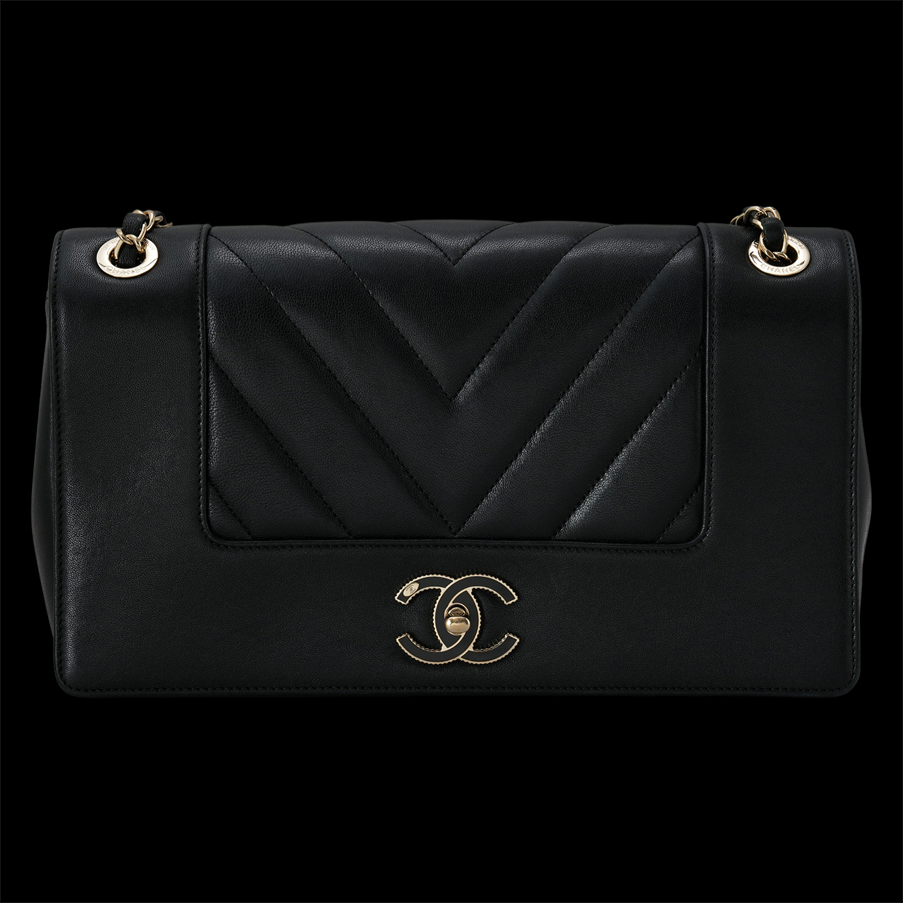 CHANEL(USED)샤넬 시즌 체인 플랩백