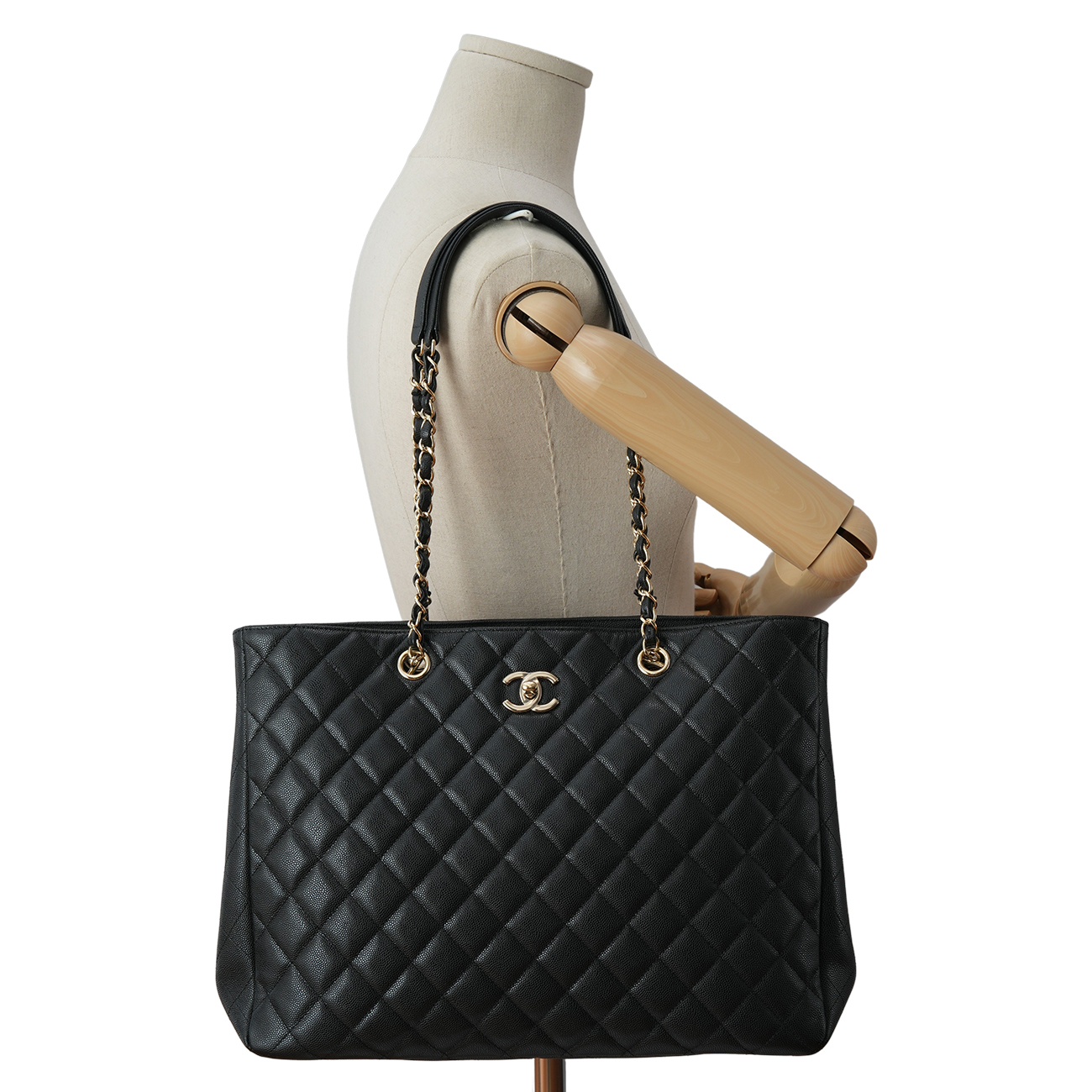 CHANEL(USED)샤넬 타임리스 쇼퍼백 블랙