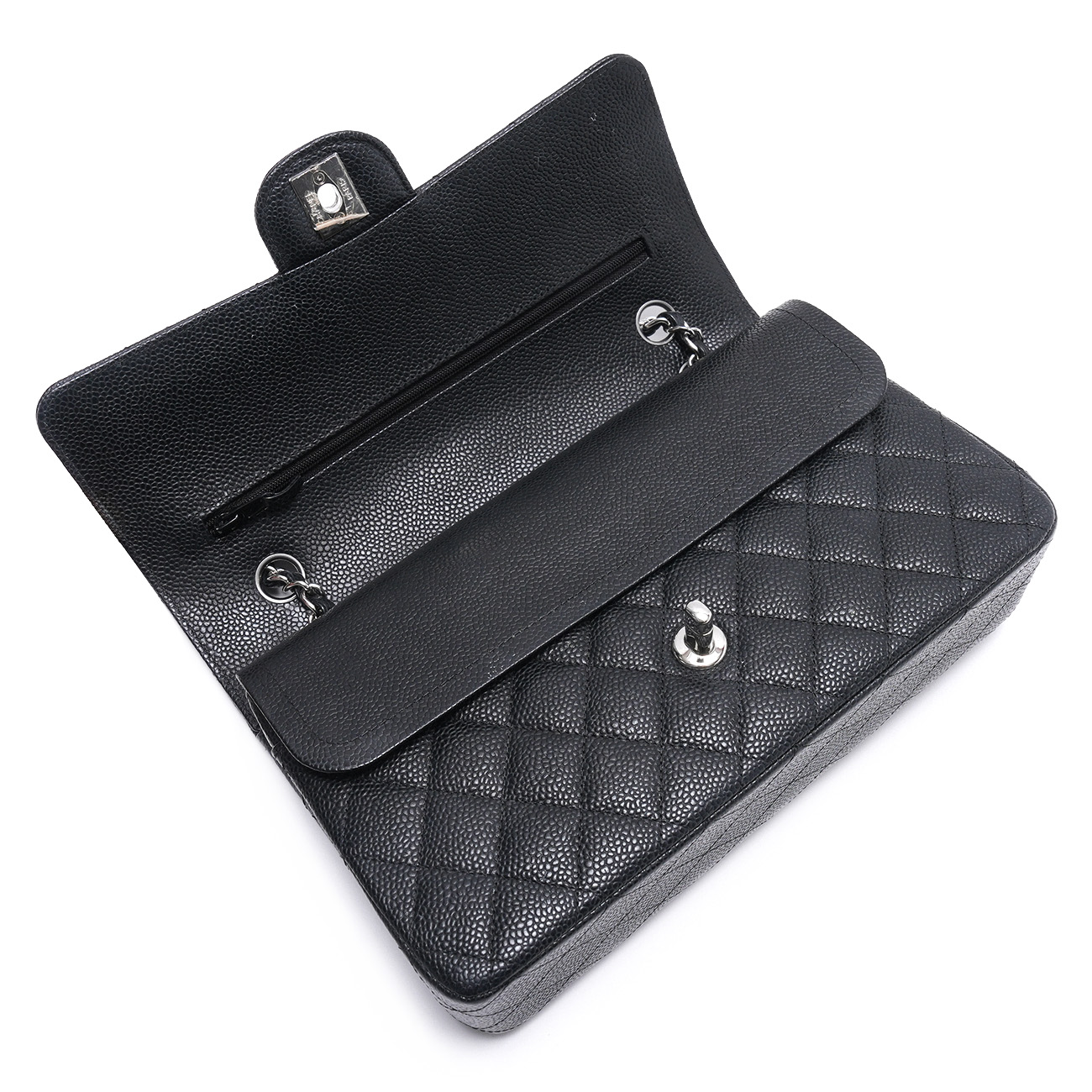 CHANEL(USED)샤넬 캐비어 클래식 미듐 플랩백
