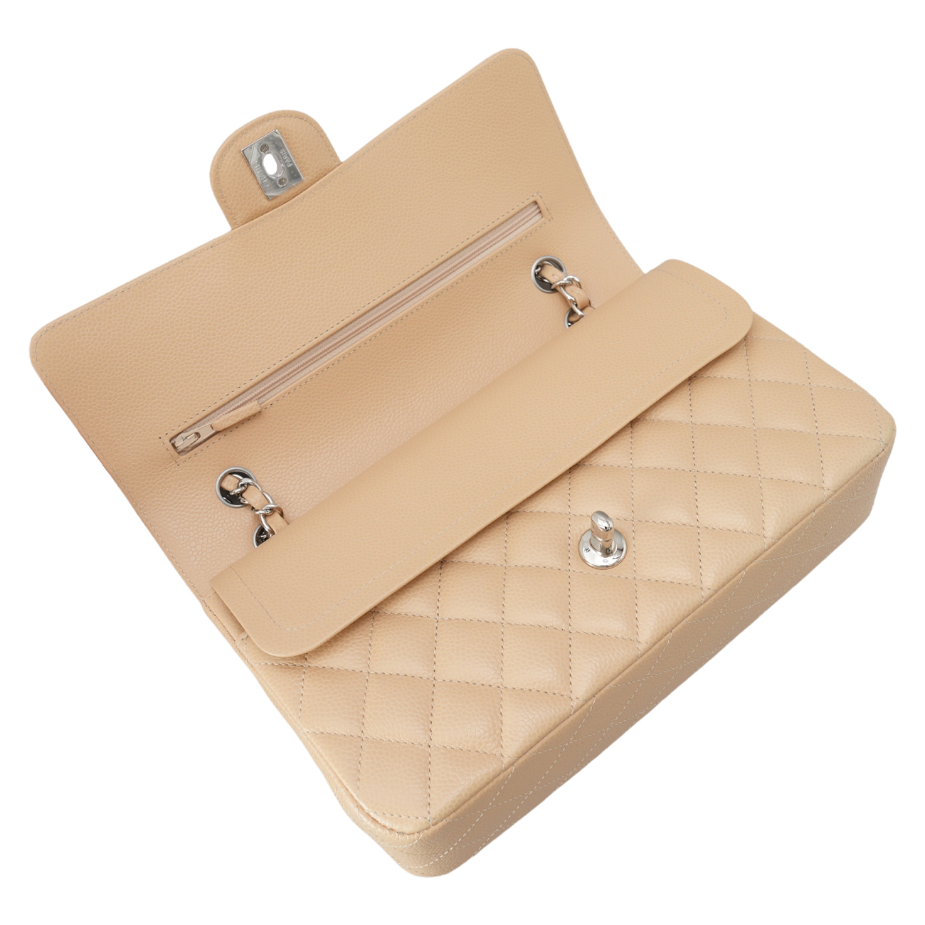 CHANEL(USED)샤넬 캐비어 클래식 미듐 플랩백