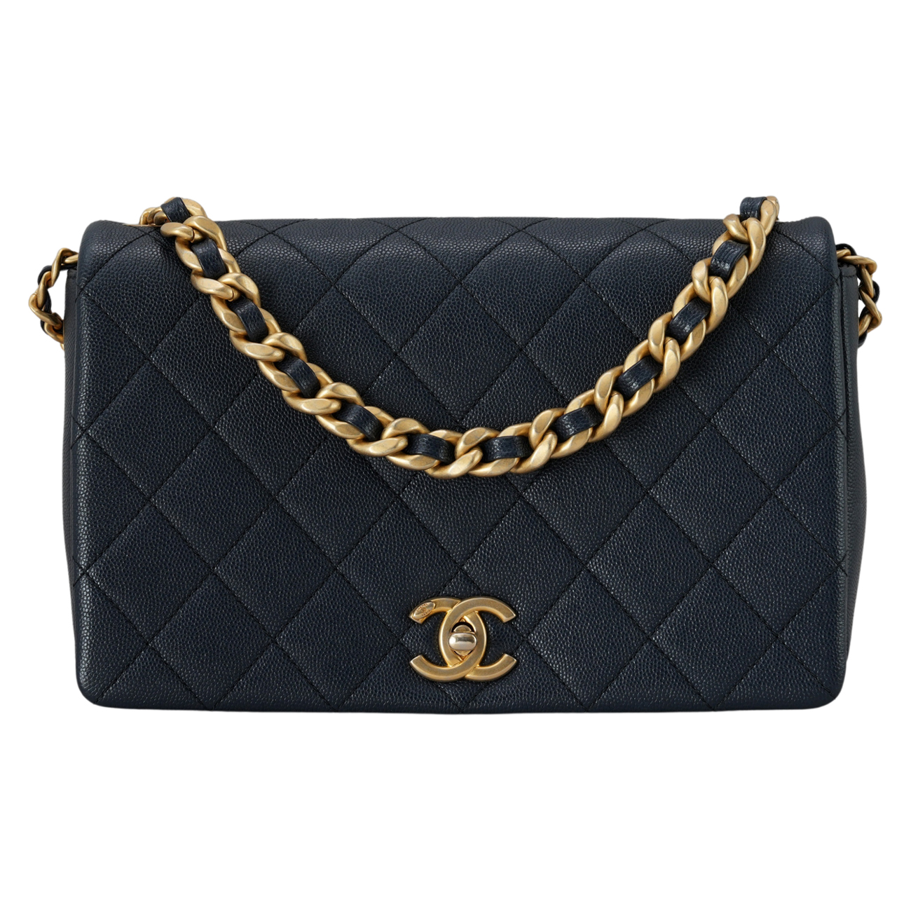 CHANEL(USED)샤넬 시즌 캐비어 체인 숄더백