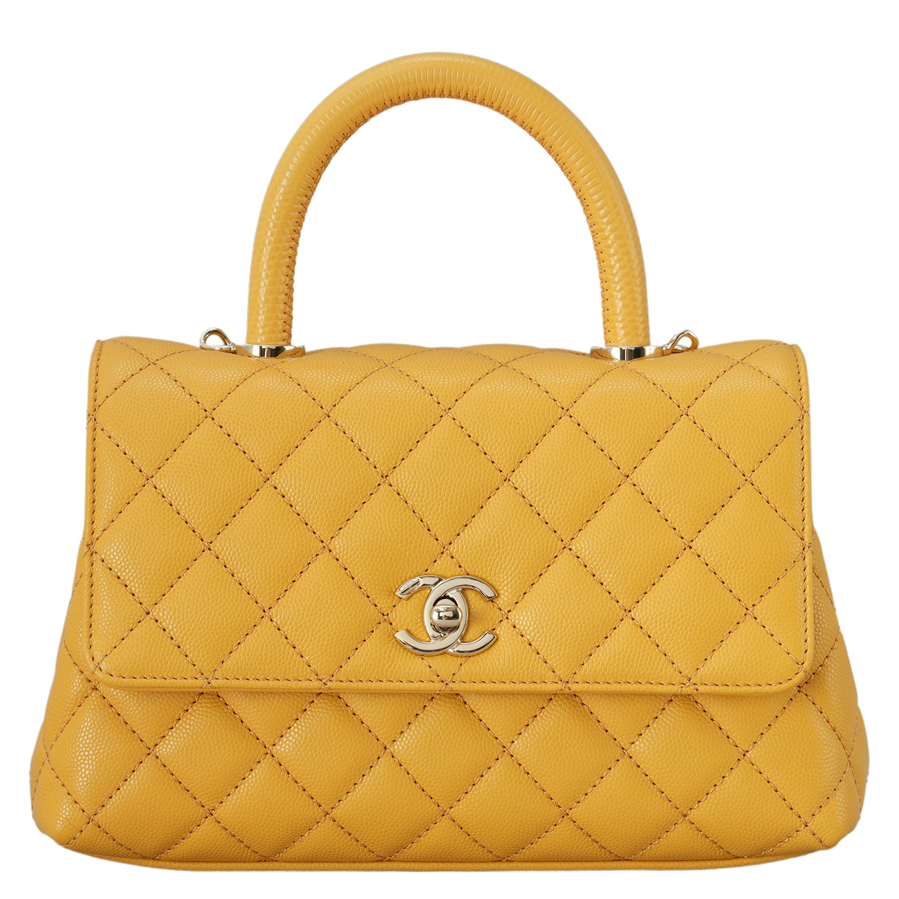 CHANEL(USED)샤넬 캐비어 코코핸들 스몰