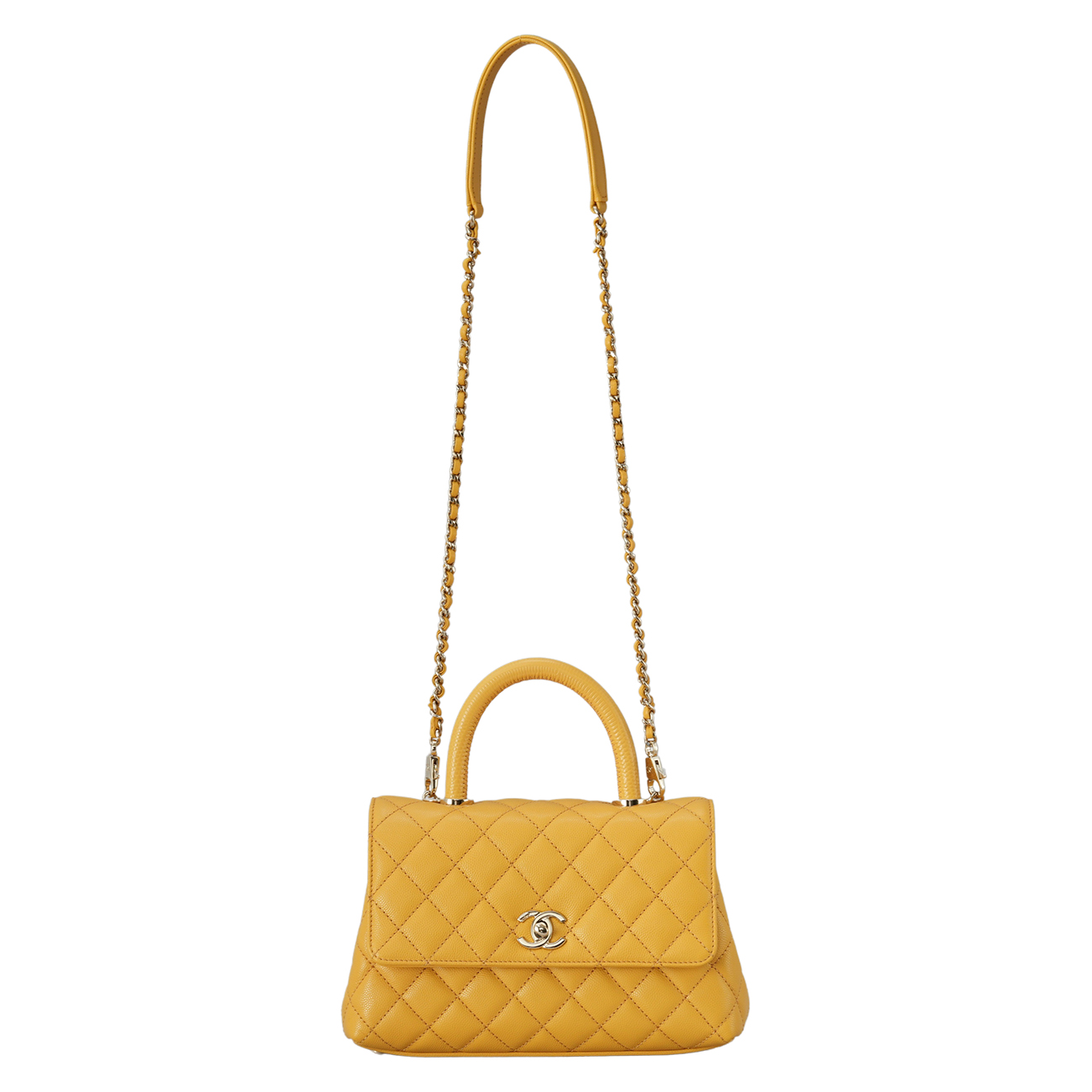 CHANEL(USED)샤넬 캐비어 코코핸들 스몰