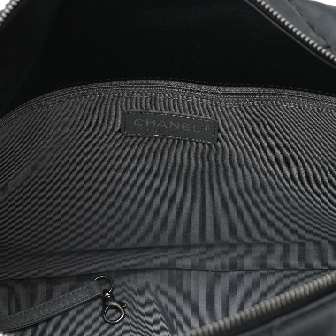 CHANEL(USED)샤넬 시즌 체인 지퍼 숄더백
