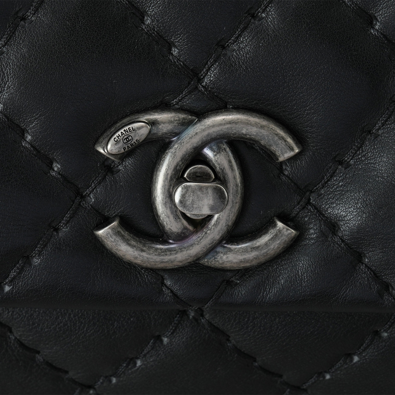CHANEL(USED)샤넬 시즌 체인 지퍼 숄더백