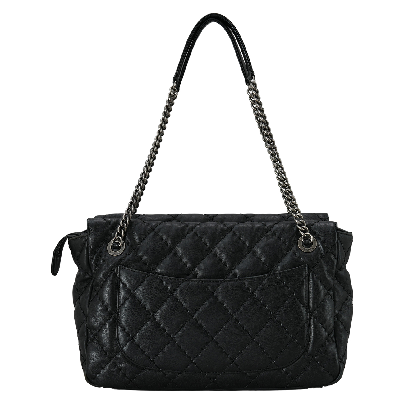CHANEL(USED)샤넬 시즌 체인 지퍼 숄더백