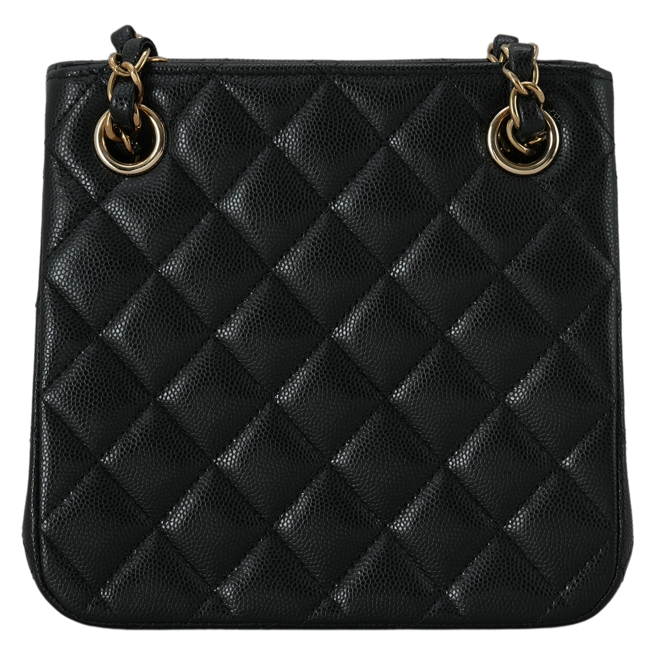 CHANEL(USED)샤넬 AS3176 캐비어 클래식 미니 버킷백