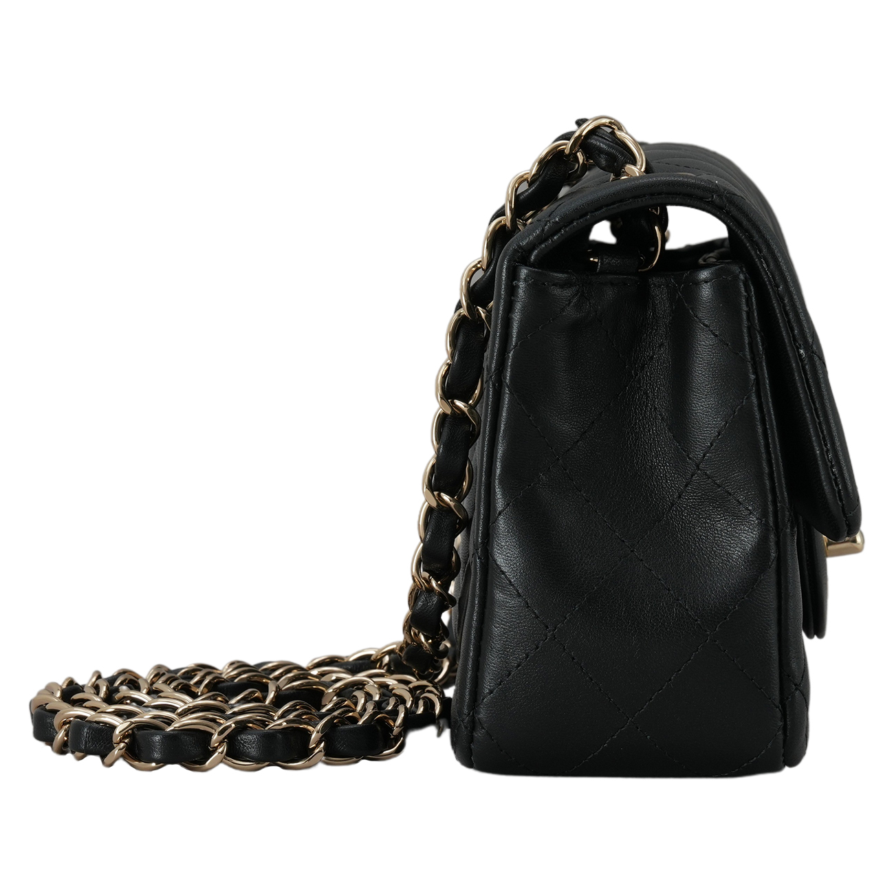 CHANEL(USED)샤넬 A69900 램스킨 클래식 뉴미니 크로스백