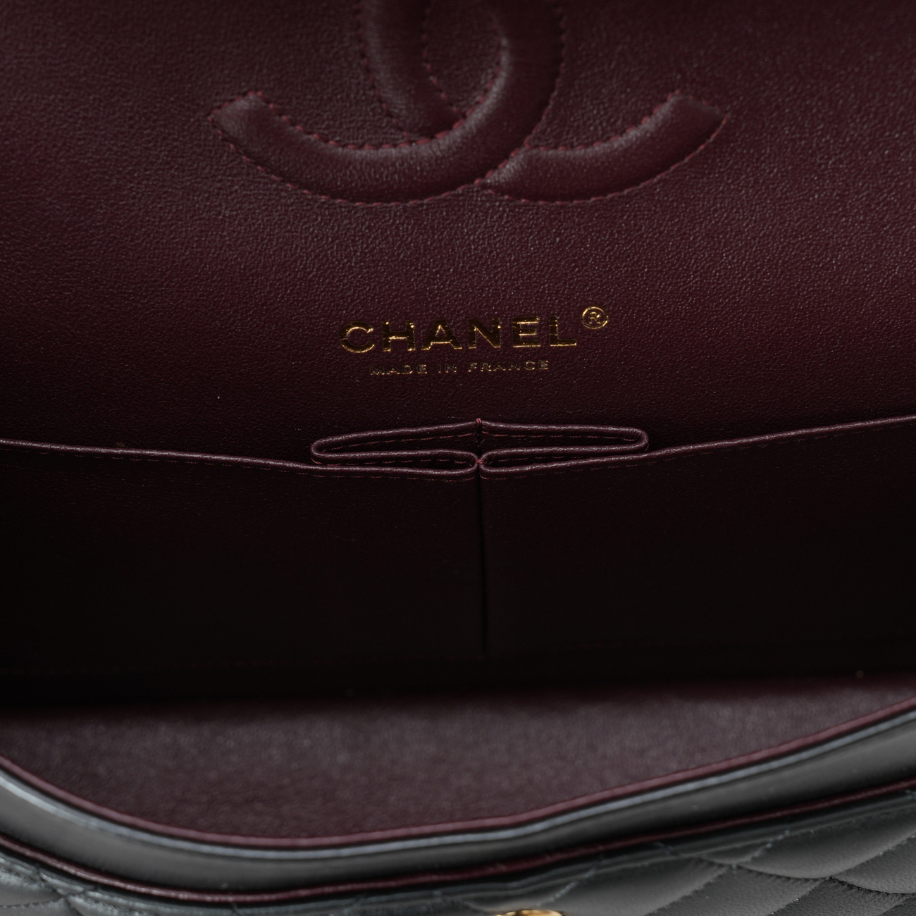 CHANEL(USED)샤넬 램스킨 클래식 미듐 플랩백
