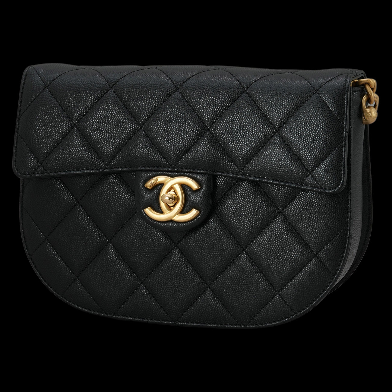 CHANEL(USED)샤넬 AS2485 캐비어 메신저백 스몰