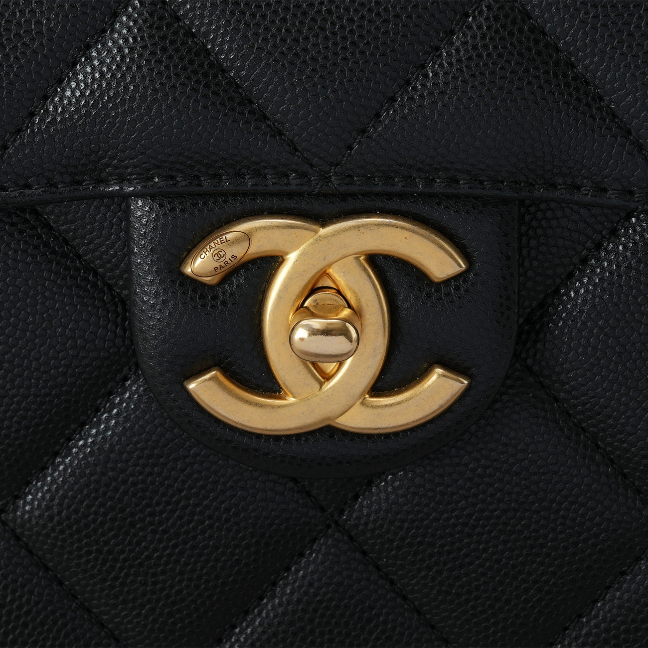 CHANEL(USED)샤넬 AS2485 캐비어 메신저백 스몰