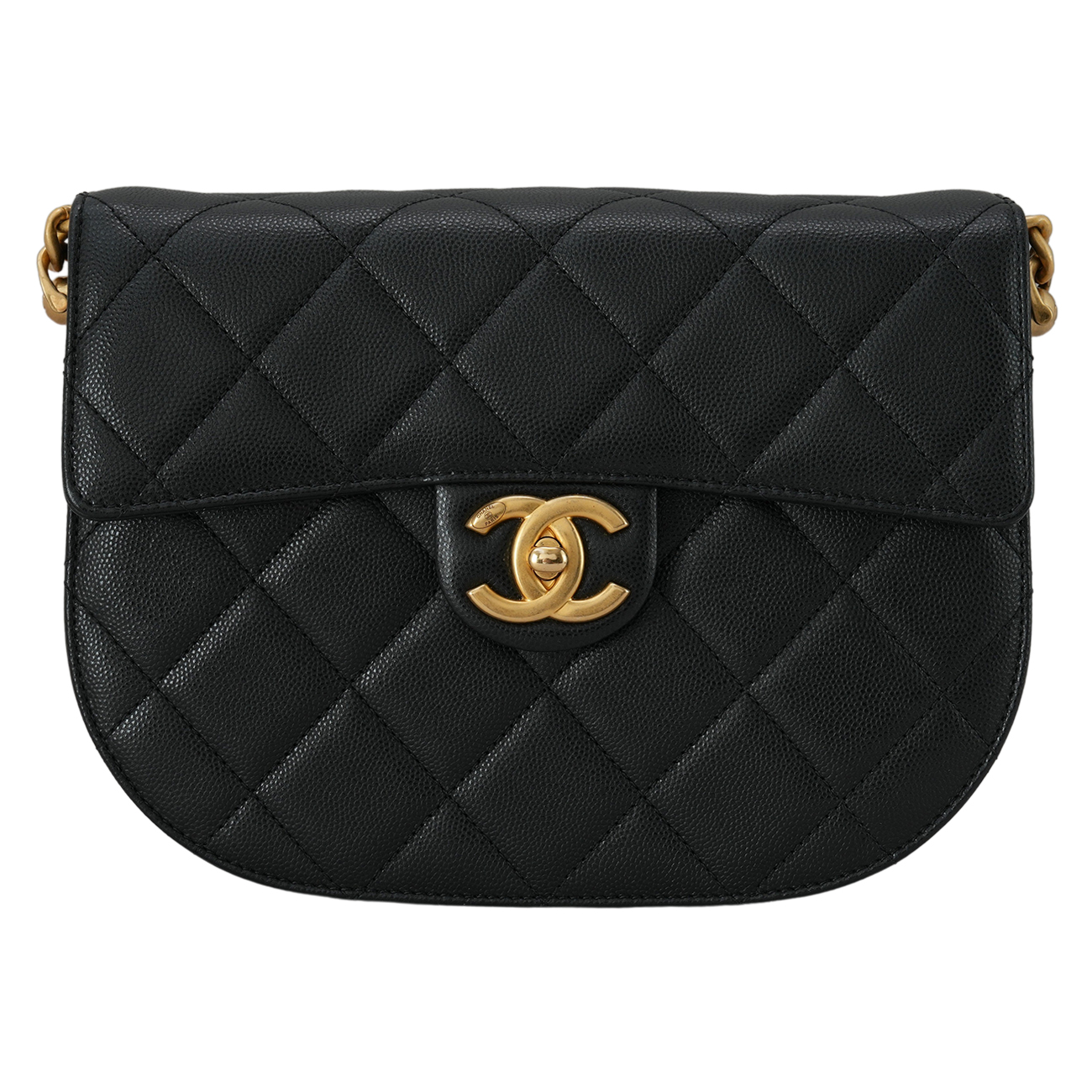 CHANEL(USED)샤넬 AS2485 캐비어 메신저백 스몰