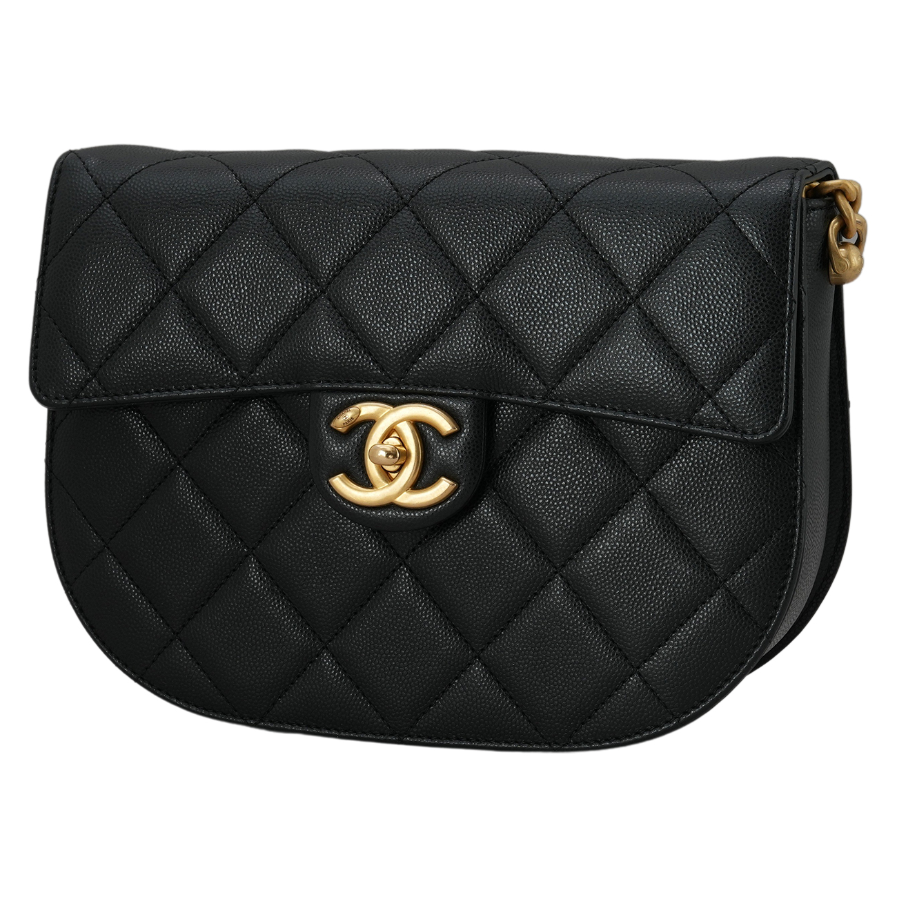 CHANEL(USED)샤넬 AS2485 캐비어 메신저백 스몰