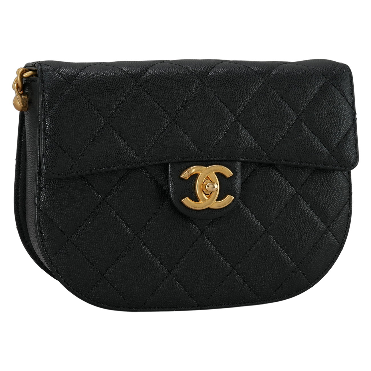 CHANEL(USED)샤넬 AS2485 캐비어 메신저백 스몰