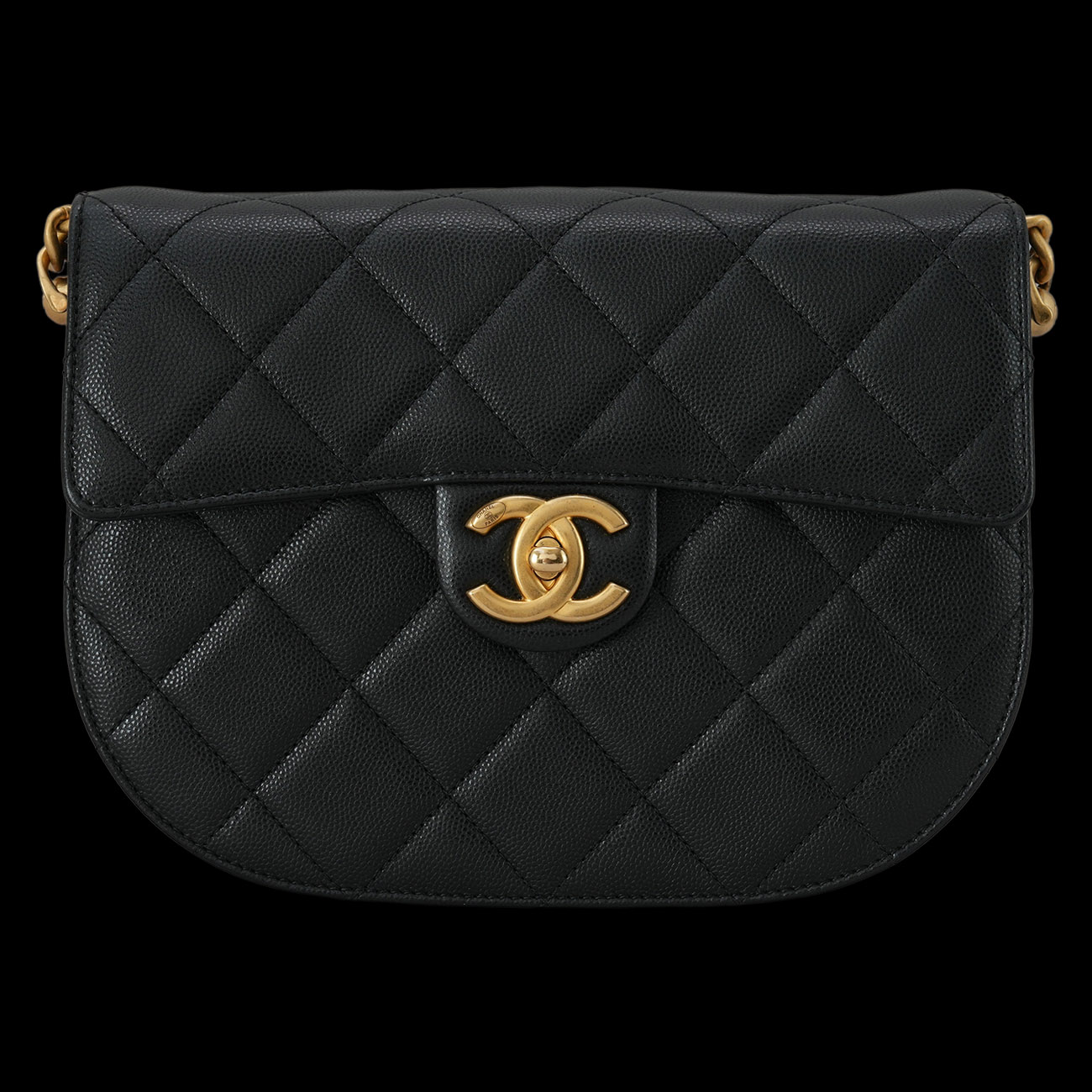 CHANEL(USED)샤넬 AS2485 캐비어 메신저백 스몰