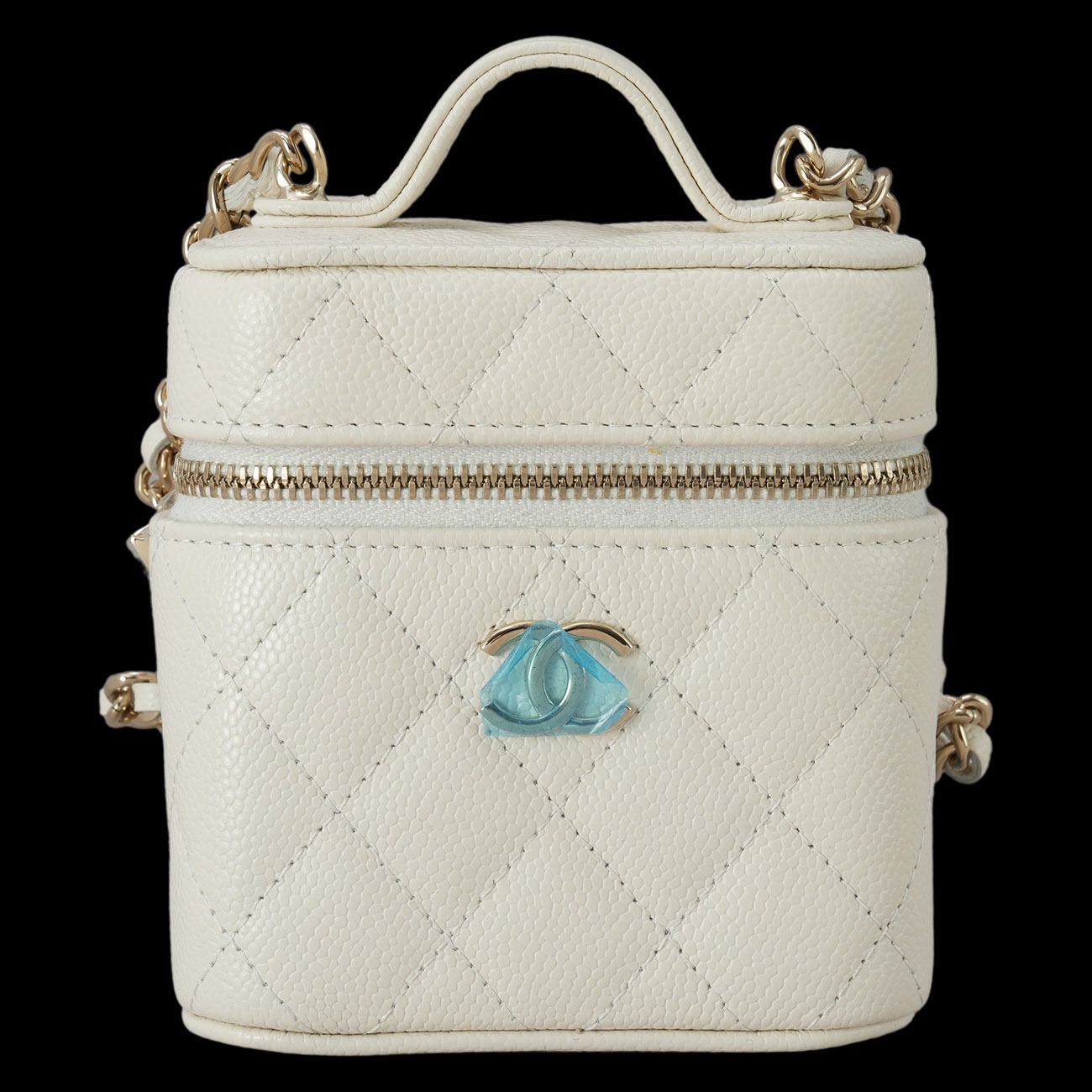CHANEL(USED)샤넬 AP2503 캐비어 미니 베니티