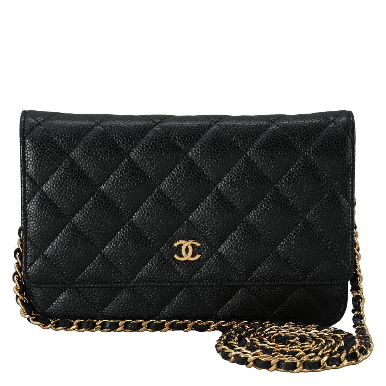 CHANEL(USED)샤넬 클래식 캐비어 WOC
