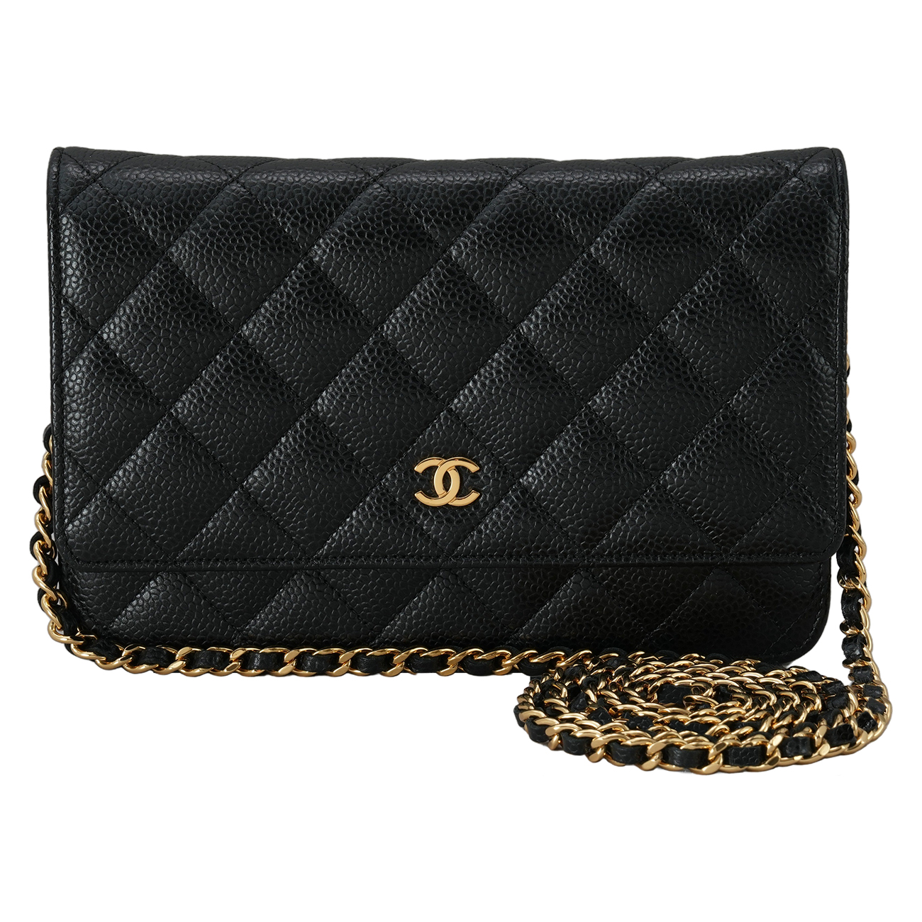 CHANEL(USED)샤넬 클래식 캐비어 WOC