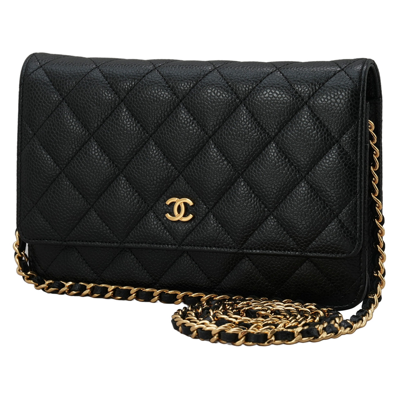CHANEL(USED)샤넬 클래식 캐비어 WOC