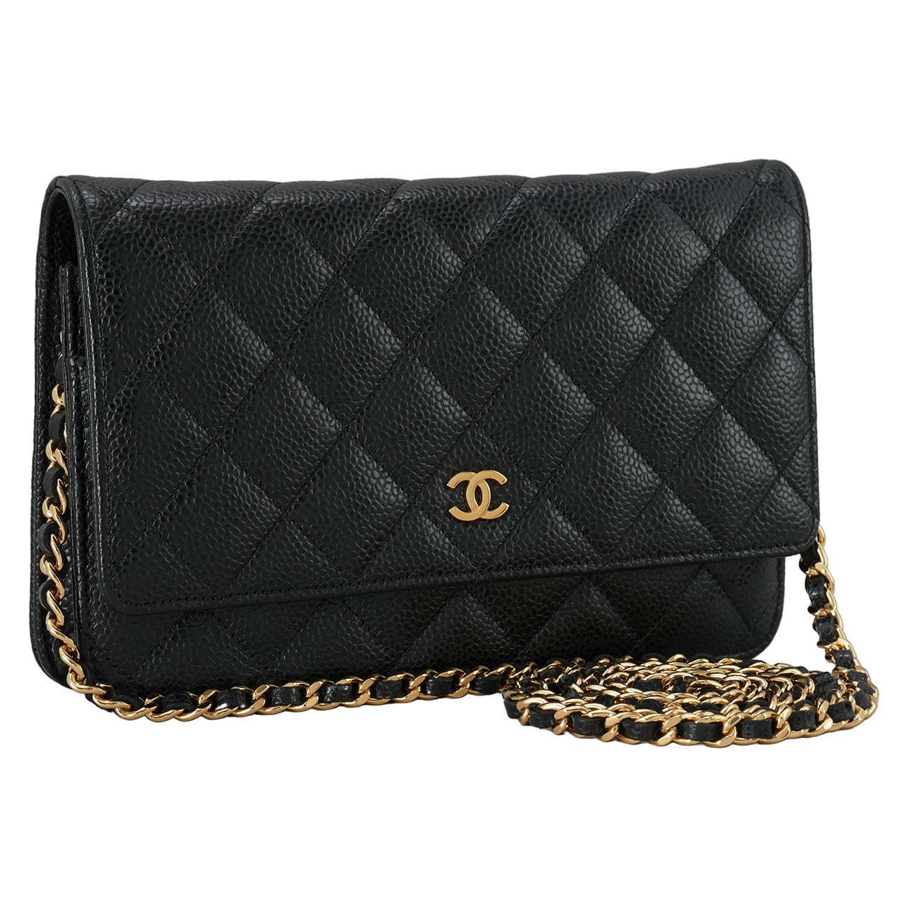 CHANEL(USED)샤넬 클래식 캐비어 WOC