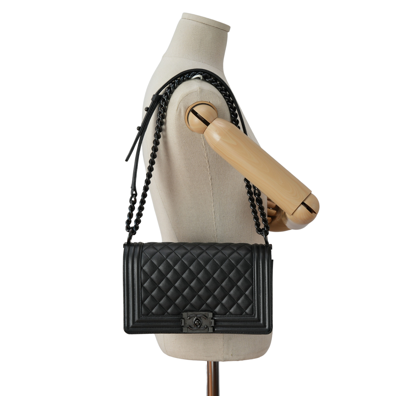 CHANEL(USED)샤넬 보이샤넬 미듐 체인 플랩백