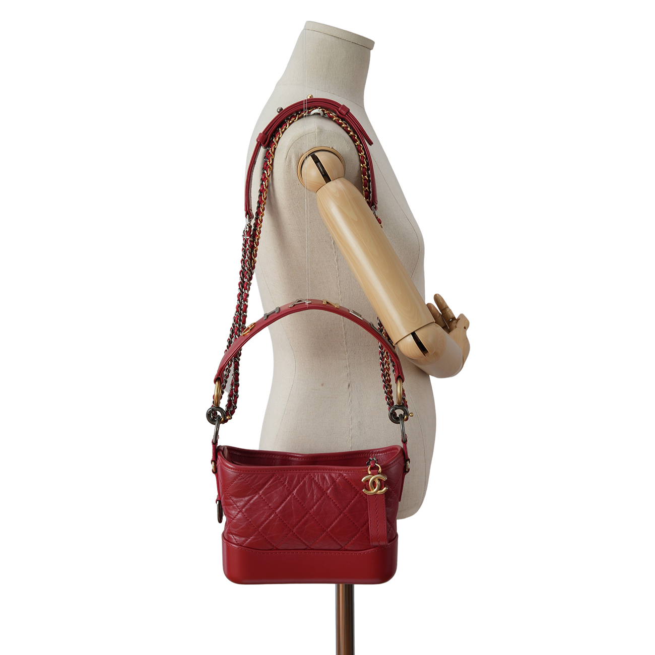 CHANEL(USED)샤넬 AS0865 가브리엘 호보 스몰 로고스트랩
