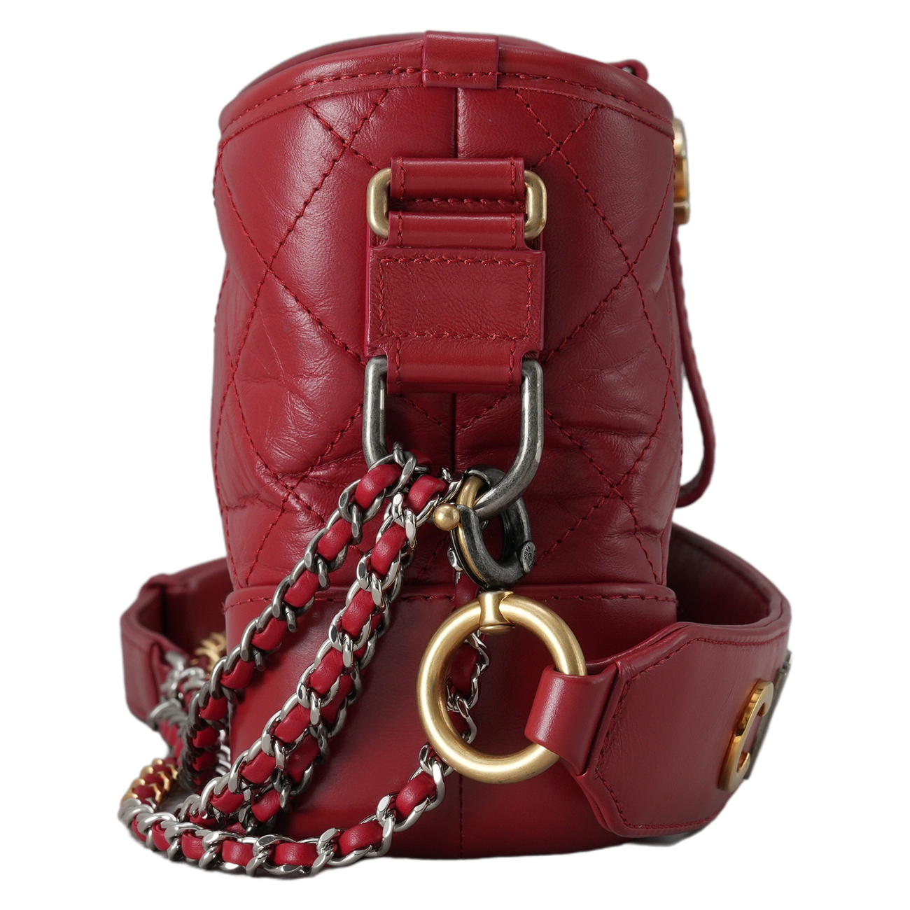 CHANEL(USED)샤넬 AS0865 가브리엘 호보 스몰 로고스트랩