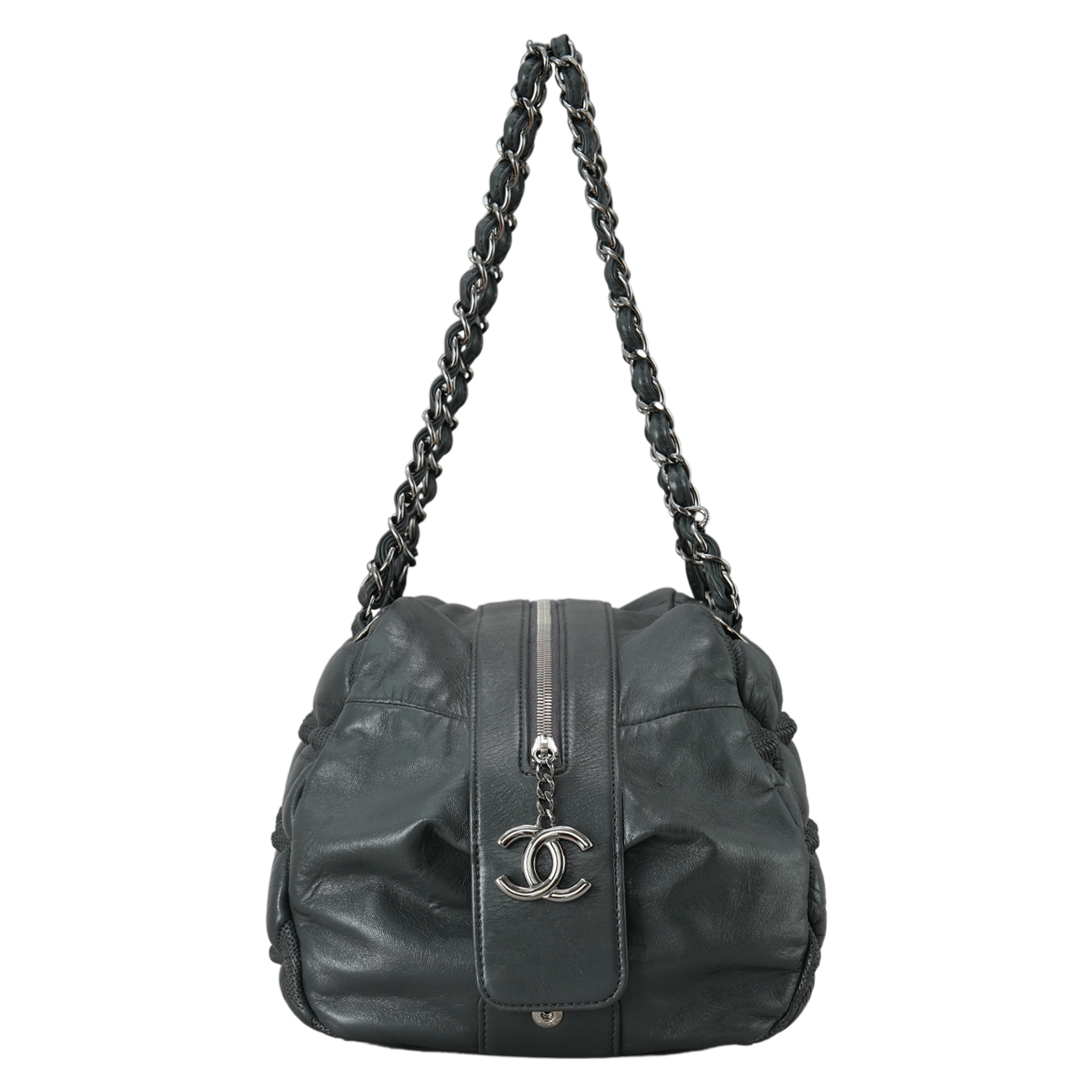 CHANEL(USED)샤넬 시즌 퀼팅 볼링백
