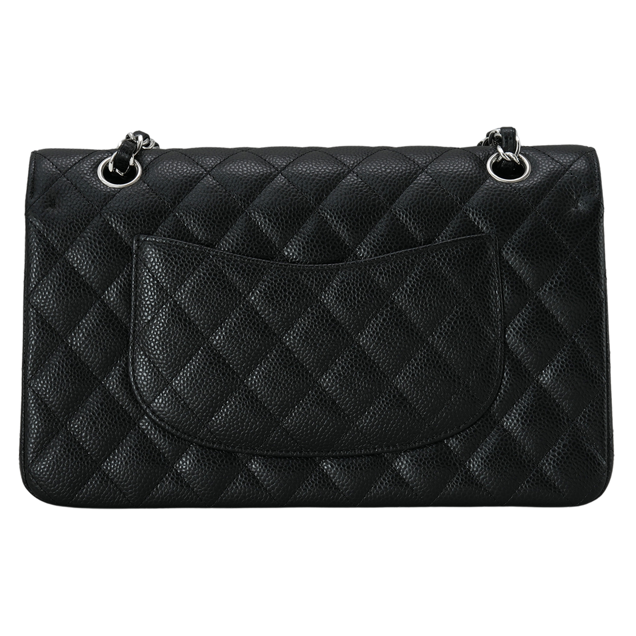 CHANEL(USED)샤넬 A01112 캐비어 클래식 미듐 플랩백