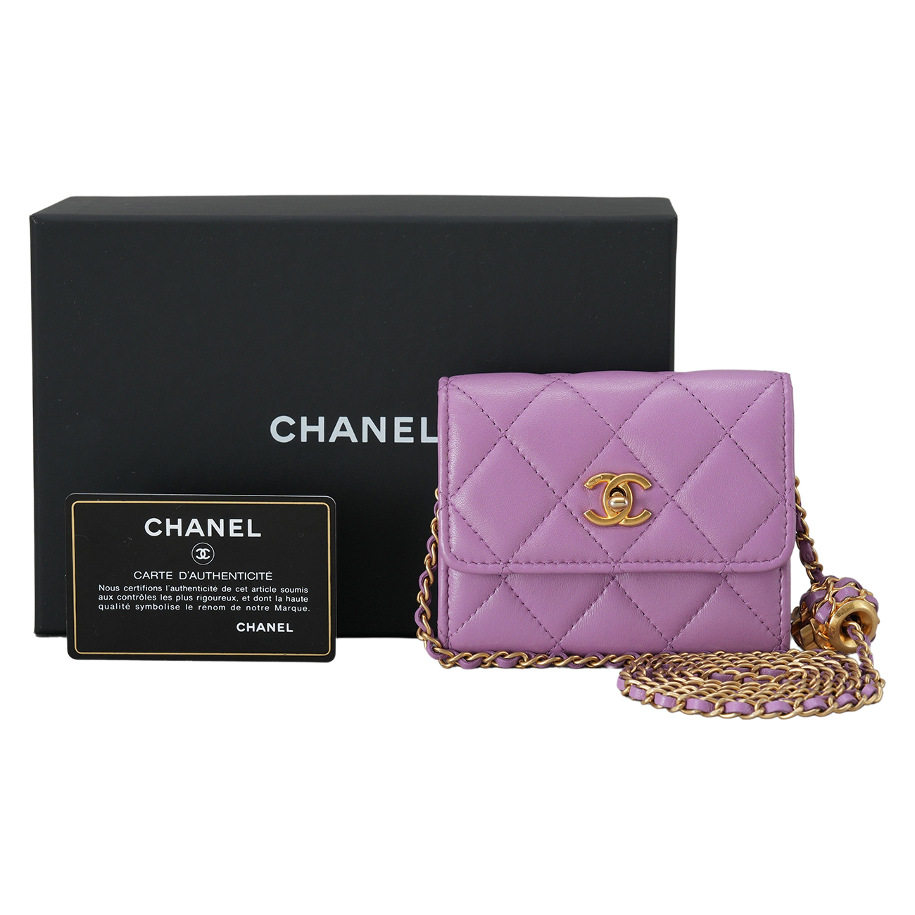 CHANEL(USED)샤넬 AP2704 골든볼 체인 크로스백